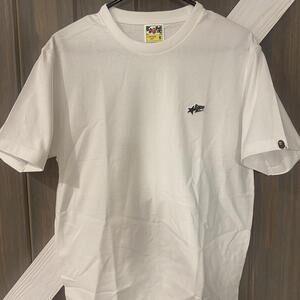 Bape Niepce Cyber01 White Tee - Medium